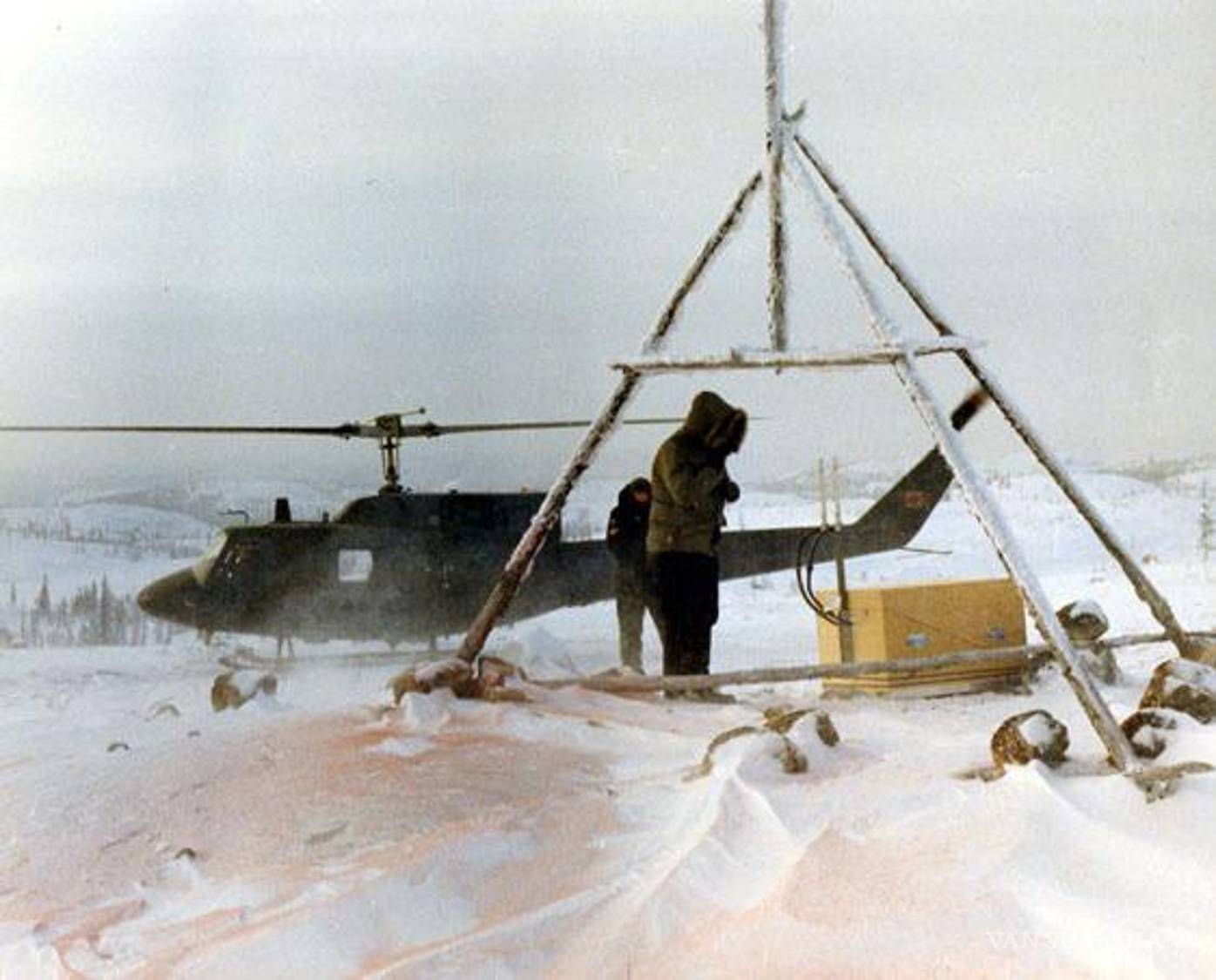 $!La reentrada del Kosmos 954 dispersó restos radiactivos en el norte de Canadá.