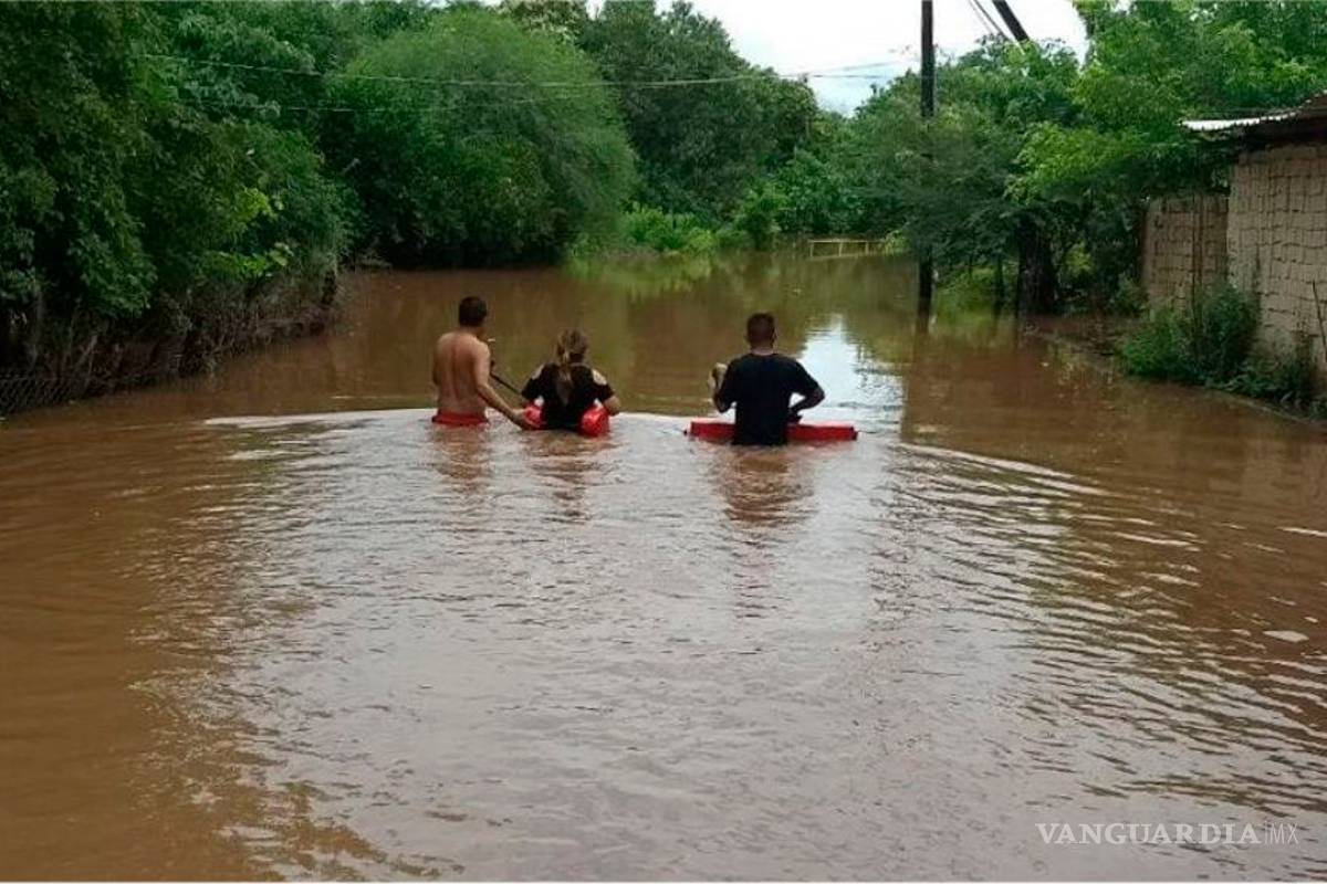 Reportan 300 casas inundadas por lluvias de "Max" en Guerrero