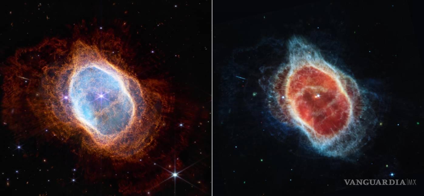 $!En la imagen la nebulosa planetaria catalogada como NGC 3132 y conocida informalmente como la Nebulosa del Anillo Sur.