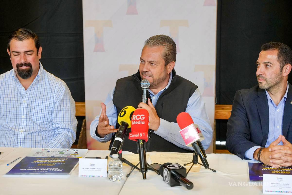 $!Participarán más de 70 empresas locales, nacionales e internacionales, que ofrecerán 2,500 vacantes, detallo el alcalde Tomás Gutiérrez.