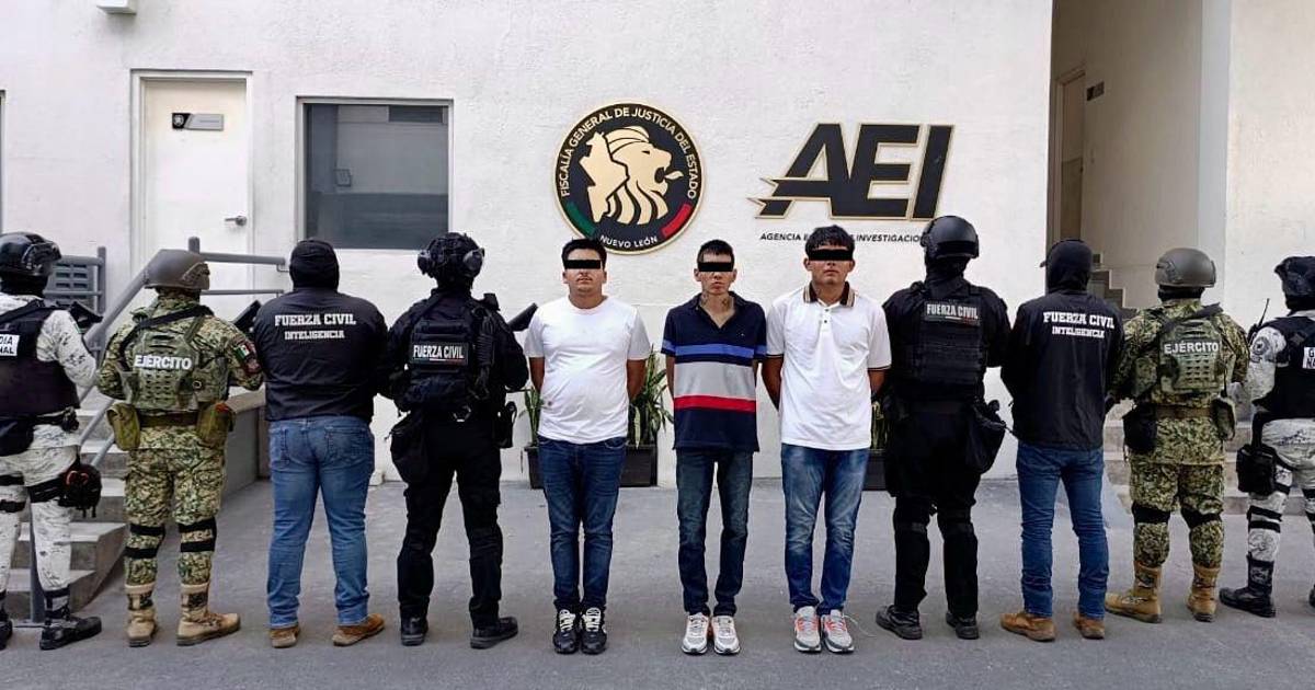 En Nuevo León, detienen a cuatro generadores de violencia, entre ellos, un menor de 15 años