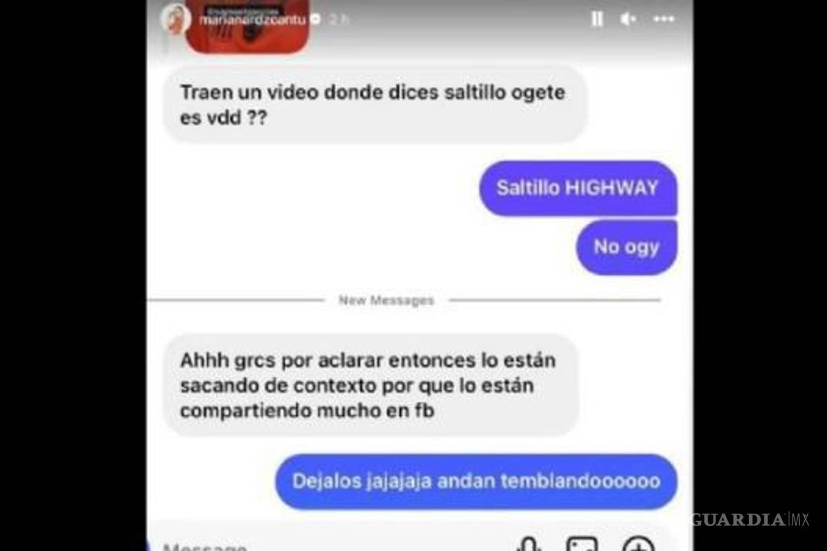 $!Mariana dijo que nunca utilizó la palabra “ojete”, sino que dijo “highway” para expresar que aún estaban en camino.