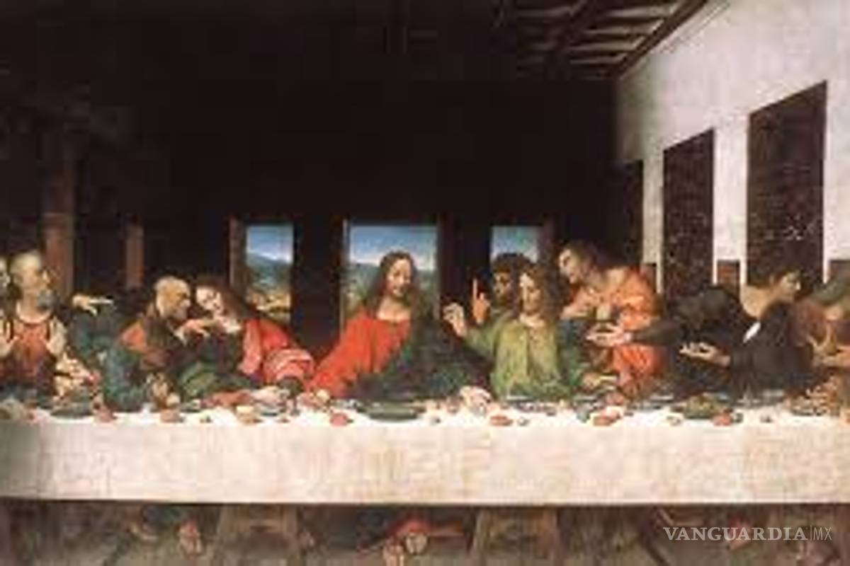 Descubren mensaje oculto en &quot;La última cena&quot; de Leonardo da Vinci
