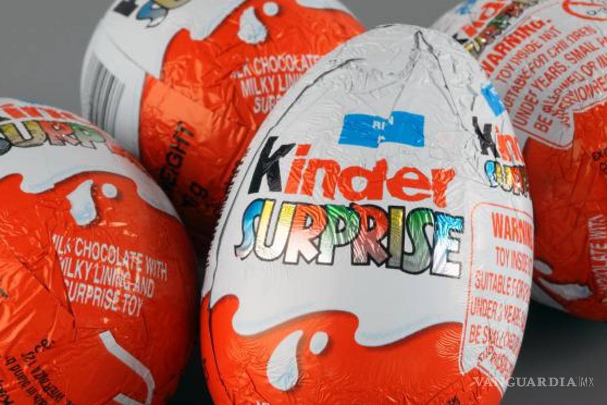 Se extiende a EU y Argentina retiro de chocolates Kinder Sorpresa ligados a salmonela