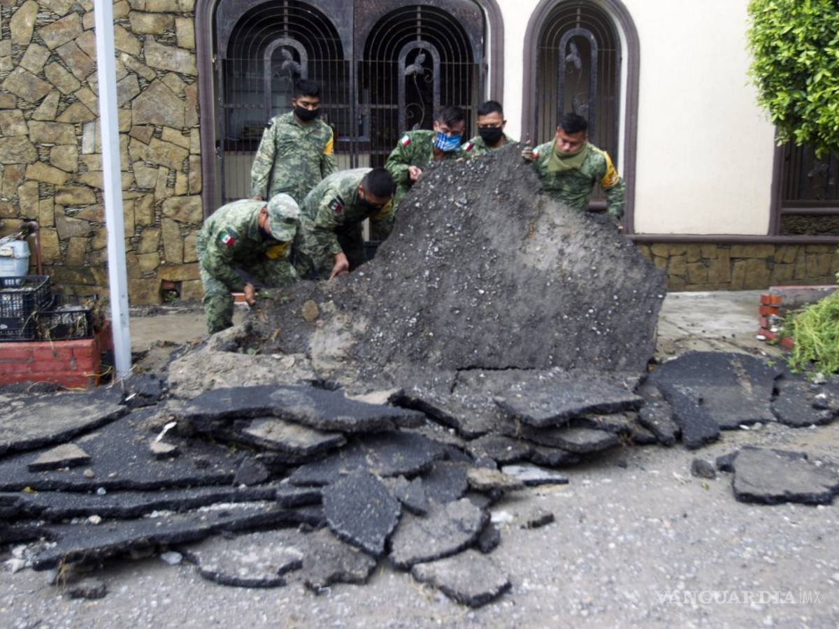 $!Huracán Hanna deja destrucción y desolación en su paso por Tamaulipas, Nuevo León y Coahuila (fotos)