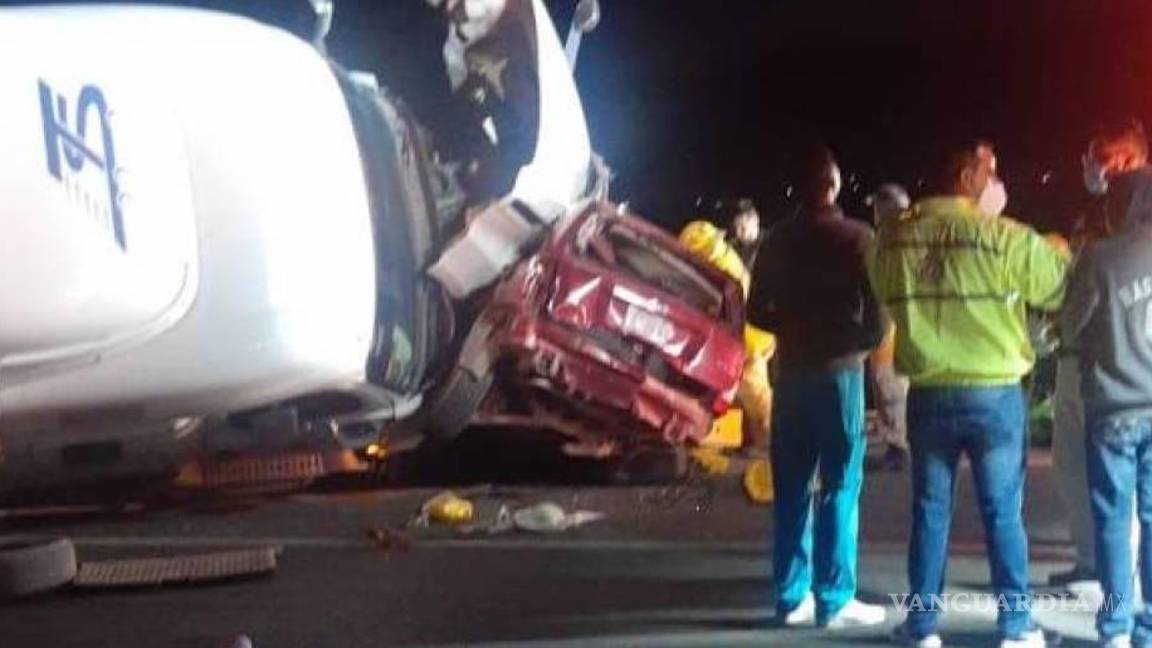 $!Las seis personas murieron en el lugar tras el encontronazo.