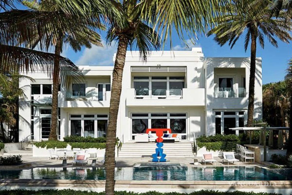 Tommy Hilfiger pone a la venta su mansión en Miami por 27 mdd