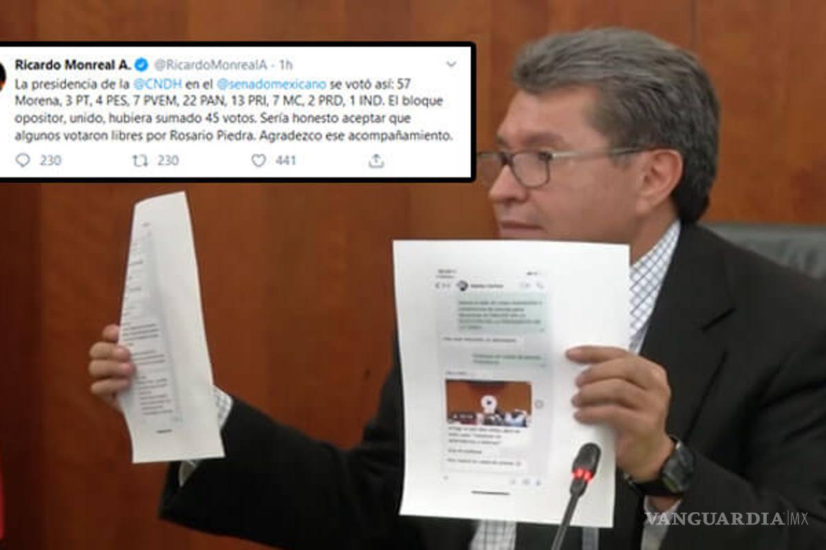 #FraudeCNDH: La polémica entre panistas y morenistas tras nombramiento de Rosario Piedra