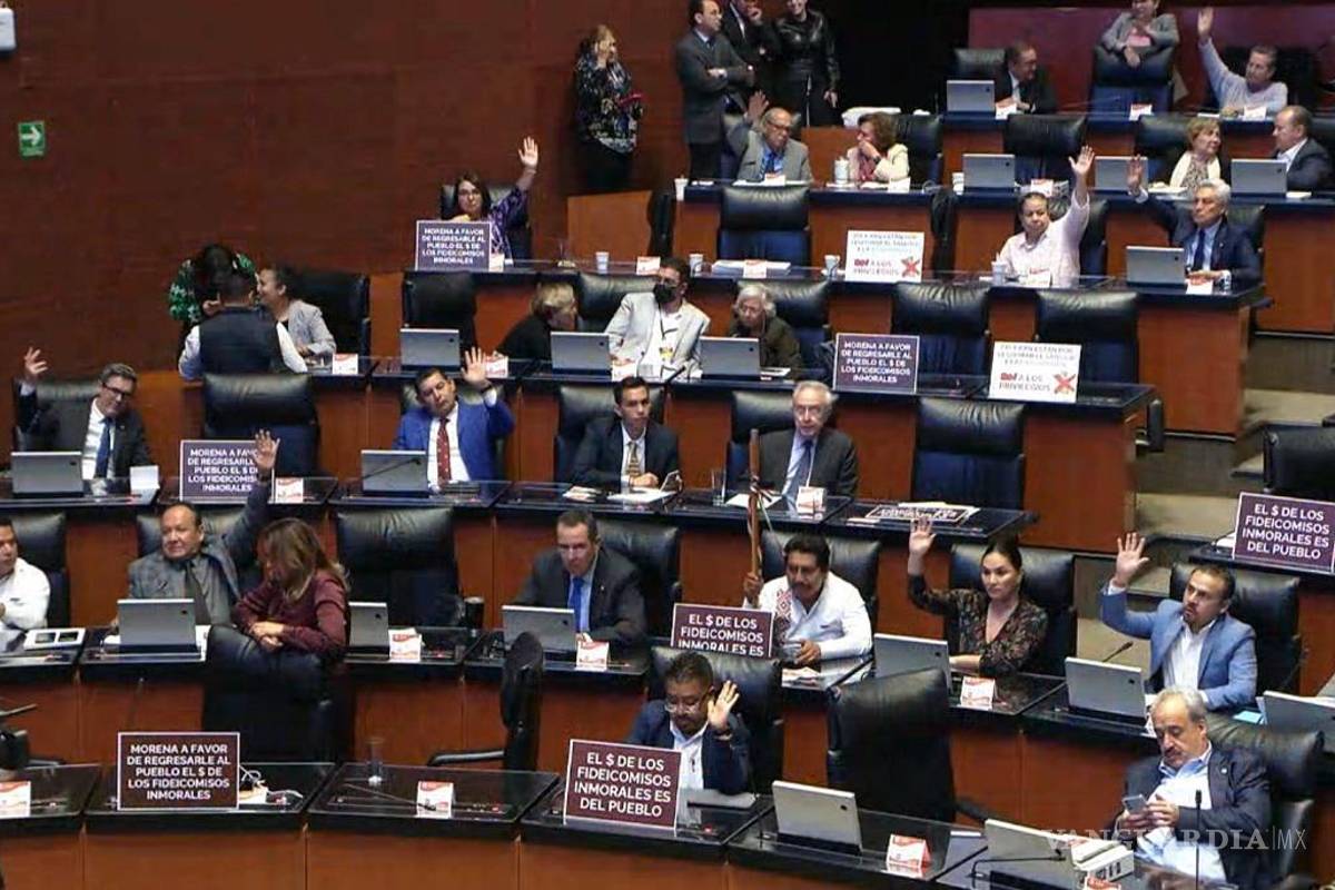 Adiós a fideicomisos del Poder Judicial... Senado aprueba en lo general y particular su extinción; pasa al ejecutivo