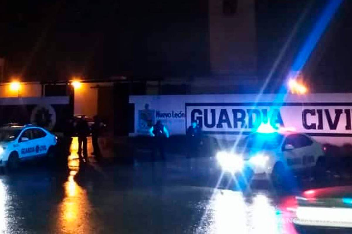 Atacan instalaciones de Fuerza Civil en García, Nuevo León