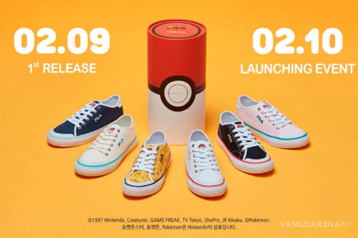 Pokémon también tendrá sus tenis