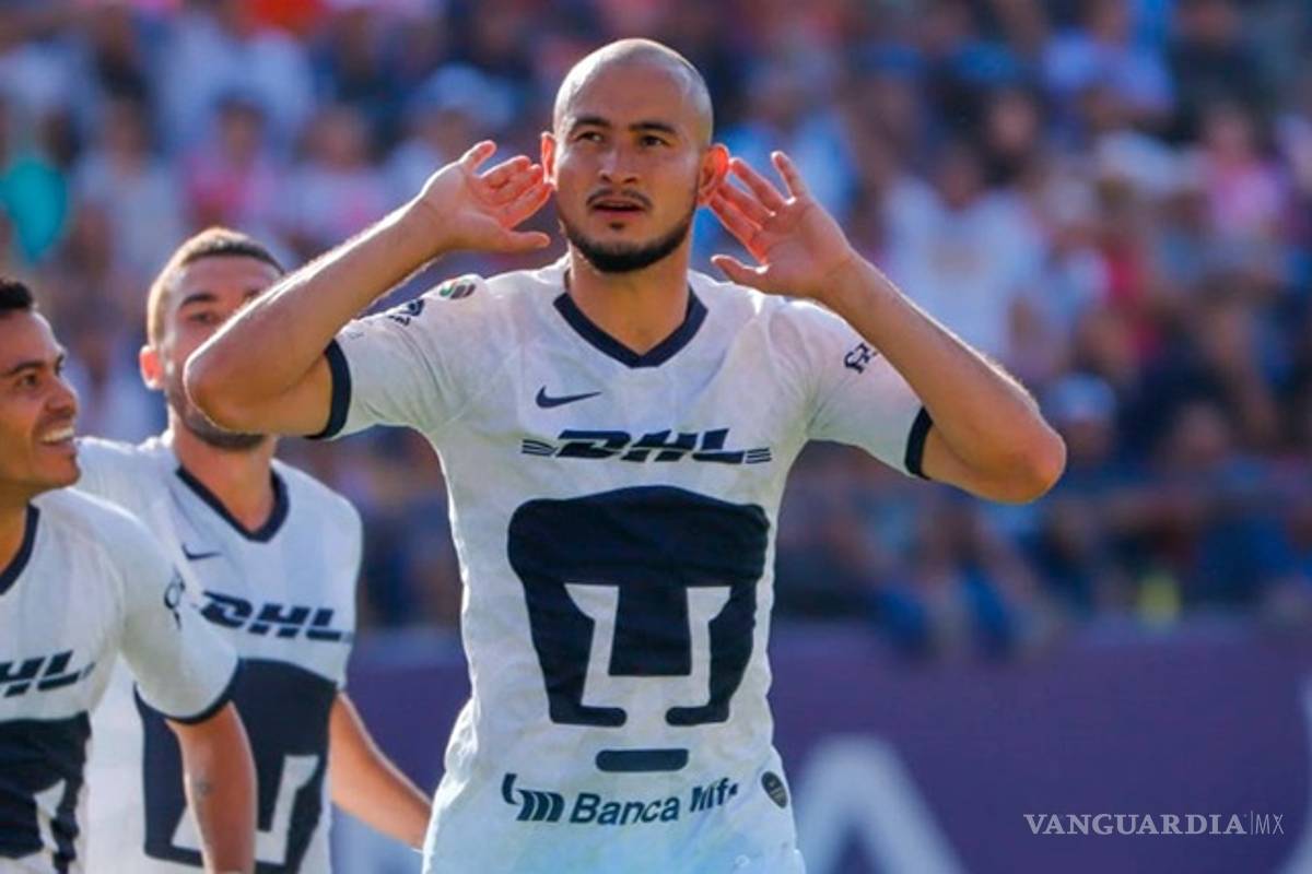 Carlos González encamina la primera victoria de Pumas en la bienvenida del San Luis a la Liga MX