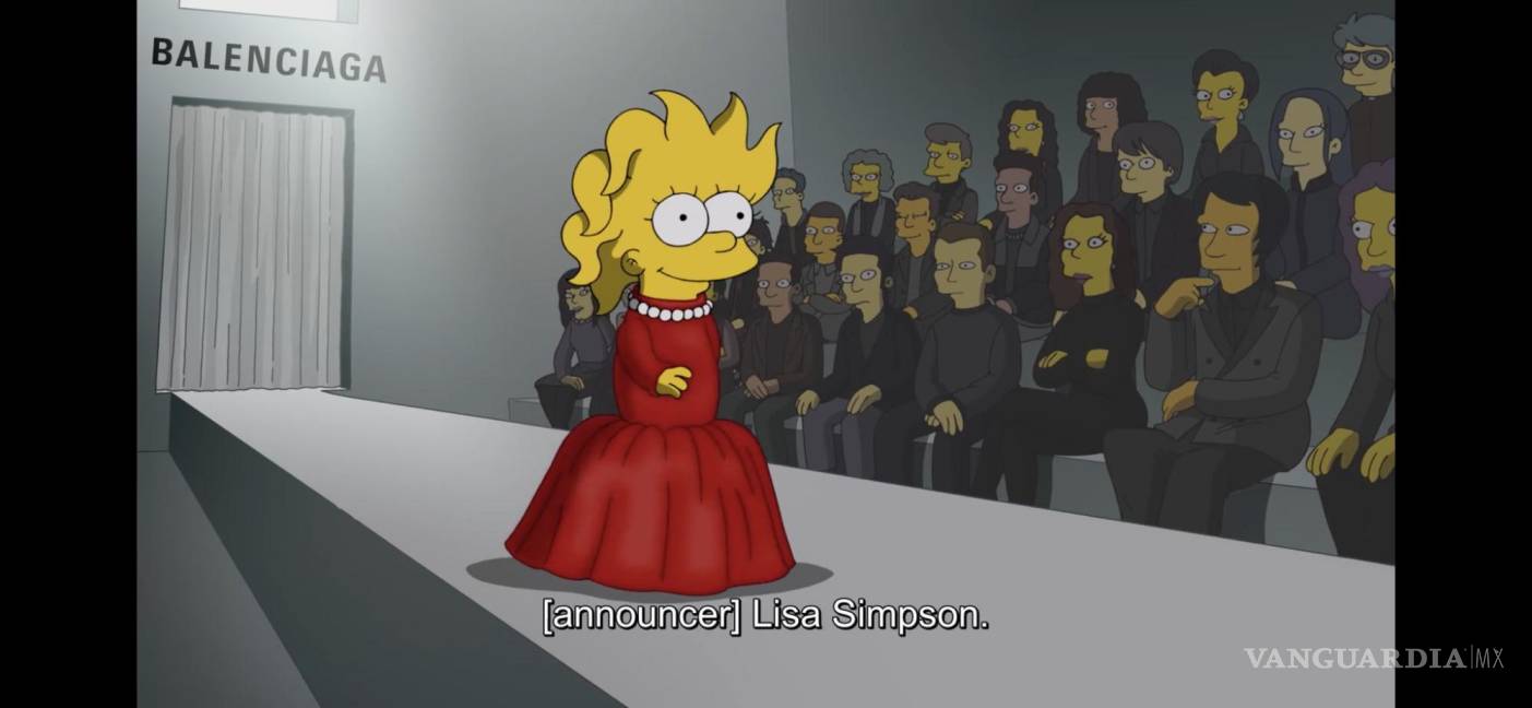 $!‘Desfilan’ Los Simpsons para Balenciaga en la Semana de la Moda en París