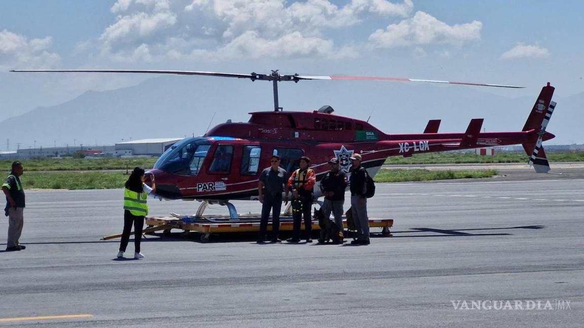 Refuerzan elementos de PCNL búsqueda de cuerpo en río de Ramos Arizpe, en Coahuila