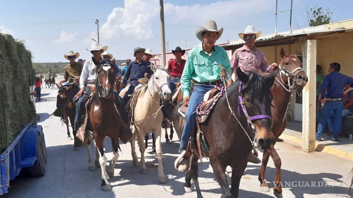 Con cabalgata en General Cepeda, Coahuila, activistas luchan por la defensa del agua del arroyo San Miguel