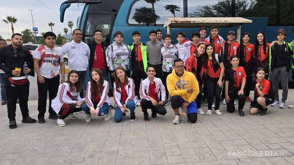 Atletas de Coahuila buscarán boleto a los Nacionales Conade en Macro Regionales de La Paz, SLP, Monterrey y Chihuahua