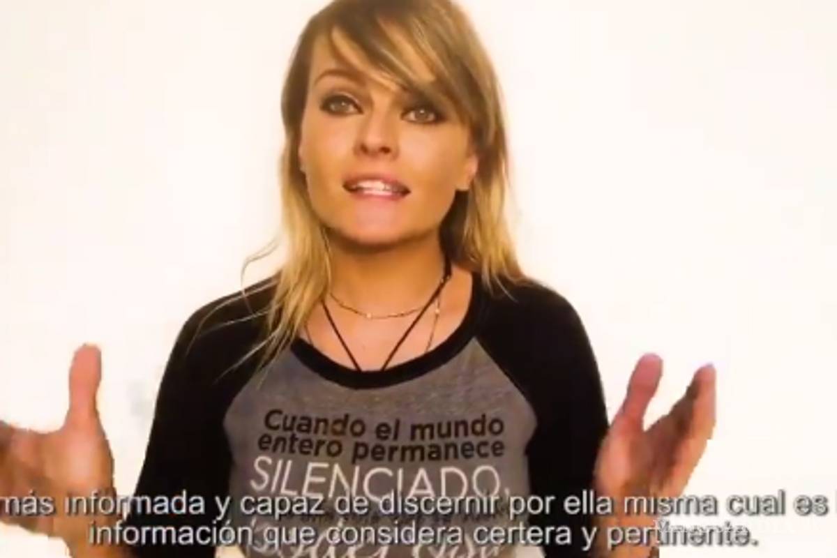 Gloria Álvarez pide que medios difundan documental 'Populismo en América Latina'