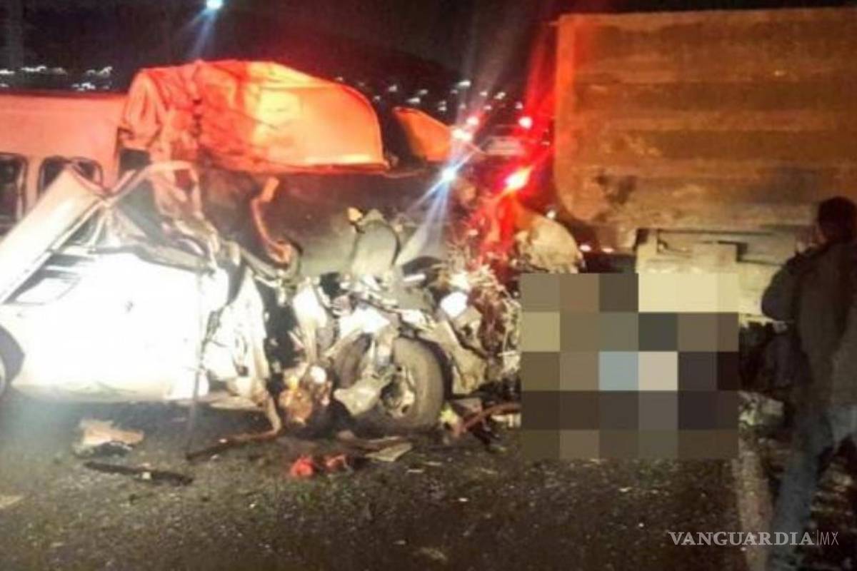 Accidente en la autopista México-Pachuca deja 12 muertos