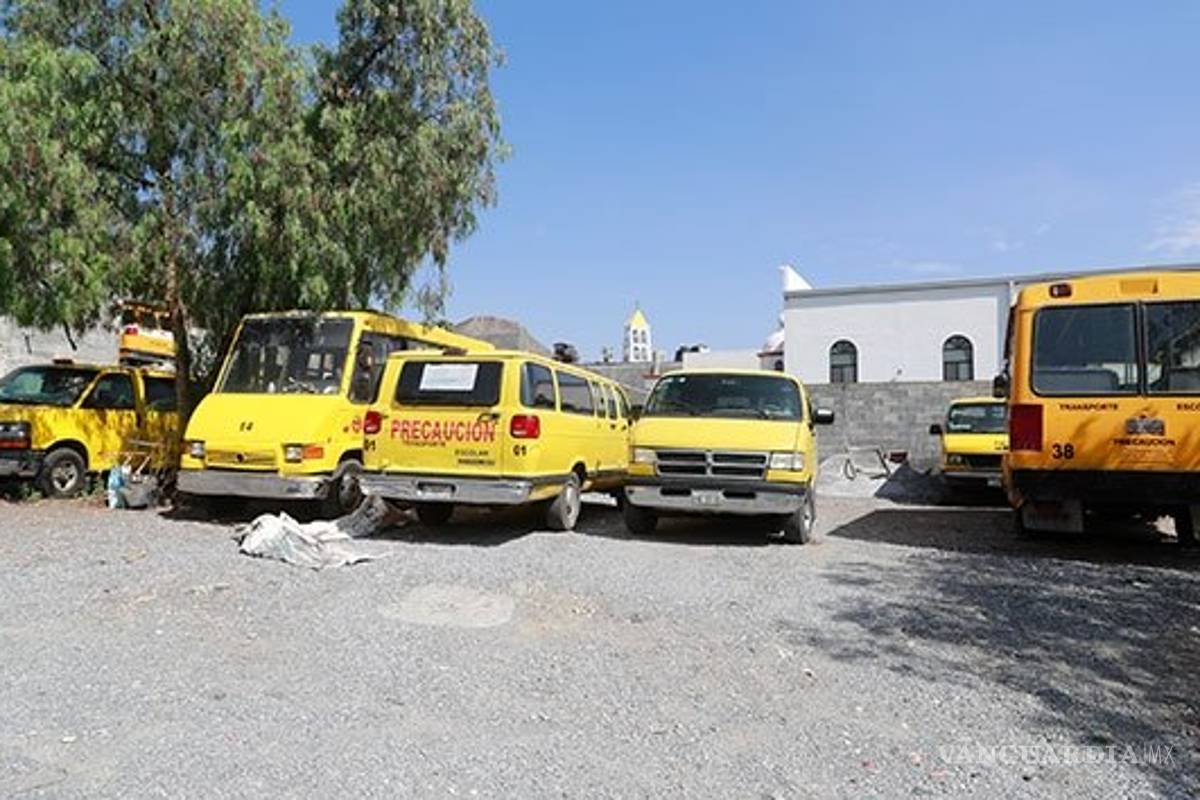 $!Una víctima más del COVID-19: el transporte escolar sigue pasando aceite