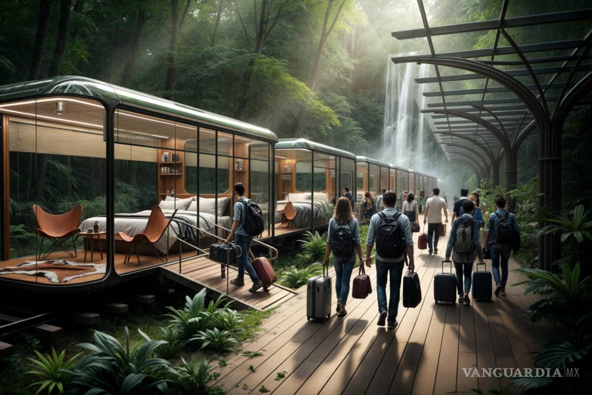 $!Todos los viajes en ‘Ecoline’ comienzan en la estación central del sistema, donde los huéspedes seleccionan su recorrido.