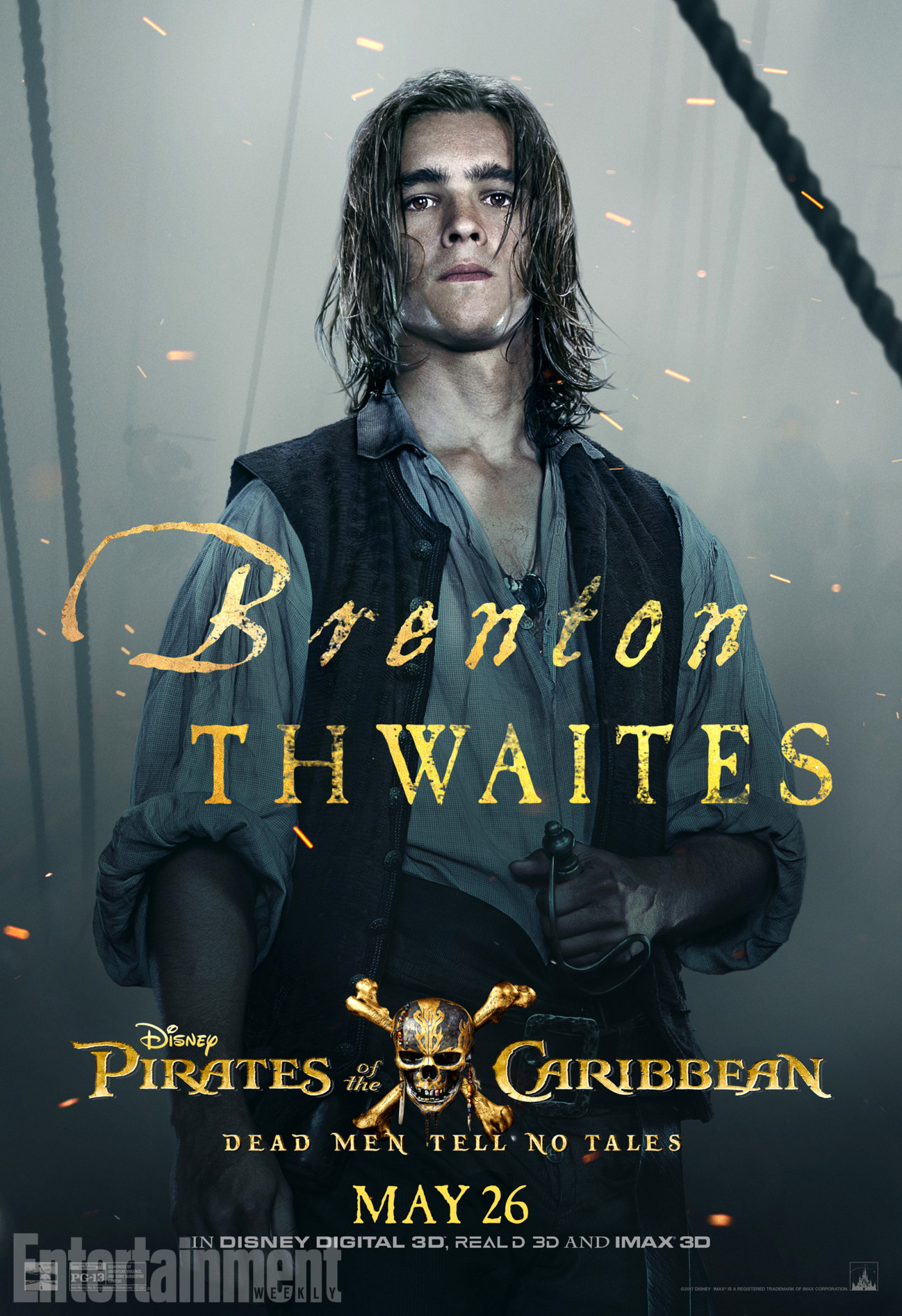 $!Aparecen nuevos posters de Piratas del Caribe 5