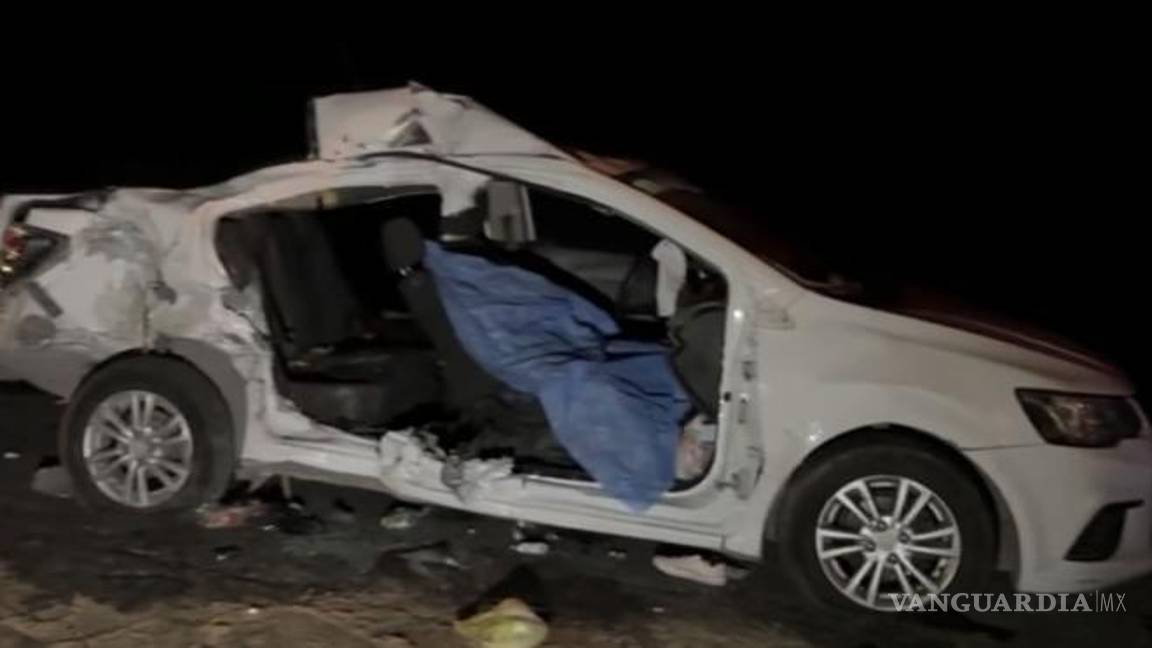 $!Un hombre sin vida fue el saldo del accidente.
