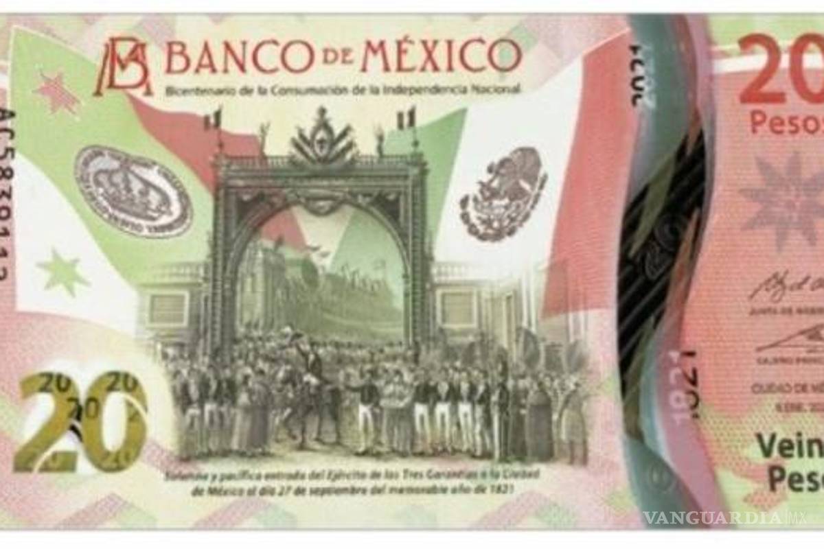 Conoce el nuevo billete de 20 pesos: un homenaje a la Independencia de México