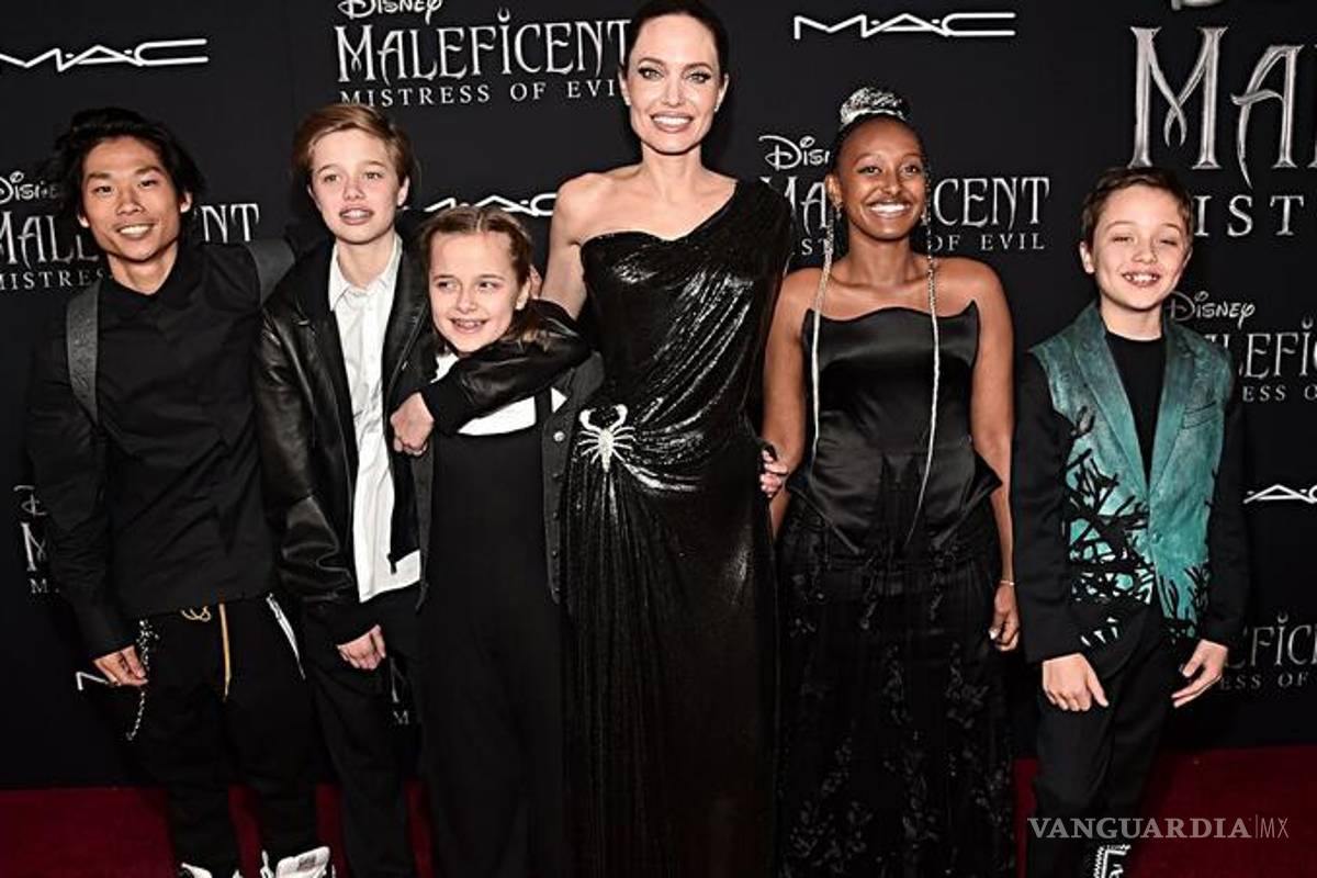 $!Asegura Angelina Jolie que tres de sus hijos querían testificar contra Brad Pitt