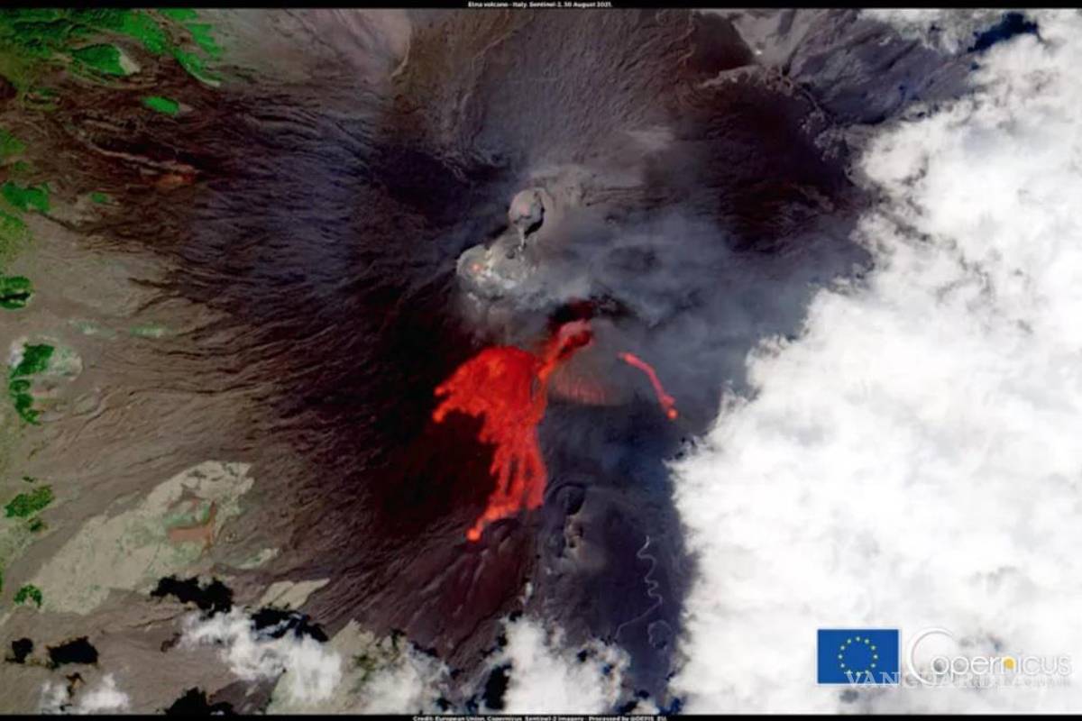 El volcán Etna entra en erupción por quincuagésima vez en 2021