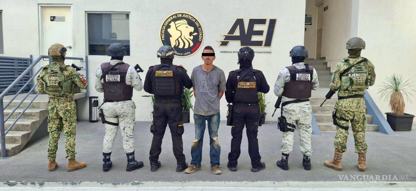 Capturan a hombre tras agresión armada a efectivos, en Nuevo León
