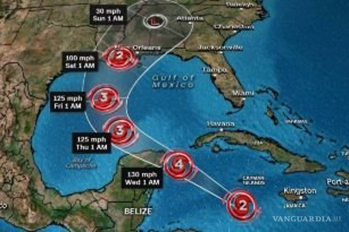 Alerta en Quintana Roo por huracán Delta, se espera que toque tierra como categoría 4