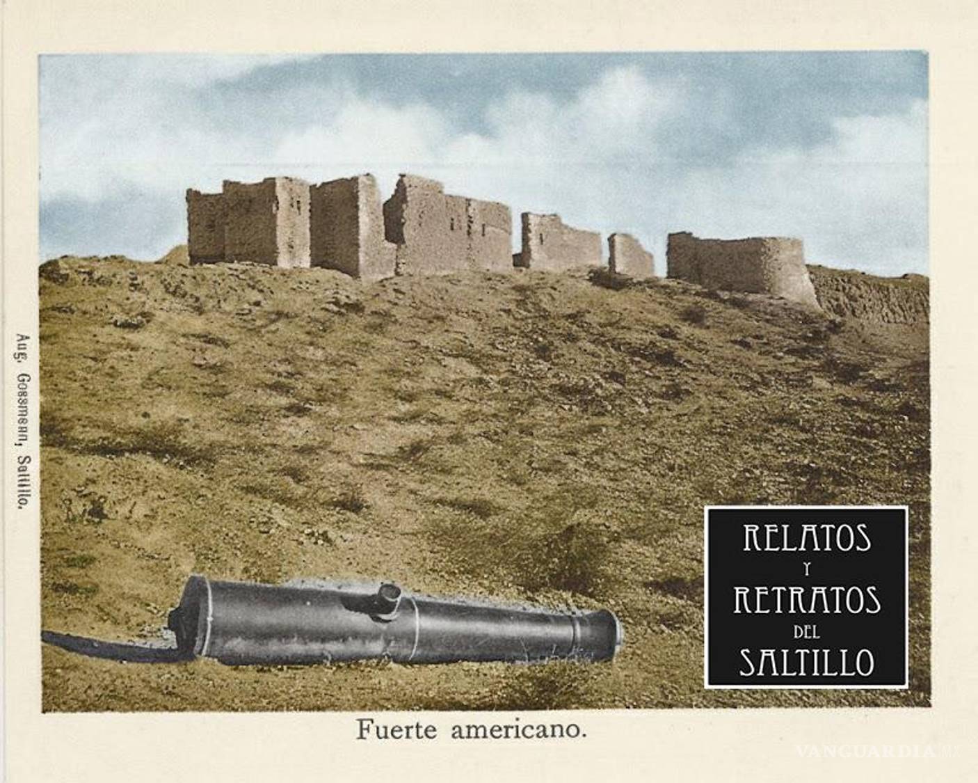 $!Postal del Fuerte de los Americanos, autor Augusto Gossmann, año 1907.