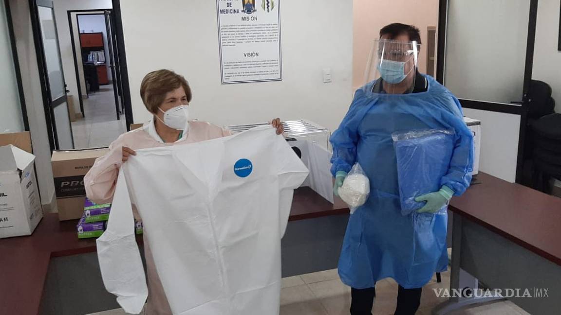 $!Empresarios y médicos donan equipo al Hospital Universitario de Torreón