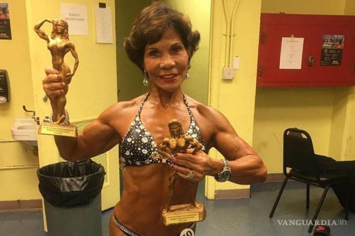 Josefina Monasterio; la fisicoculturista de 71 años que luce en gran forma