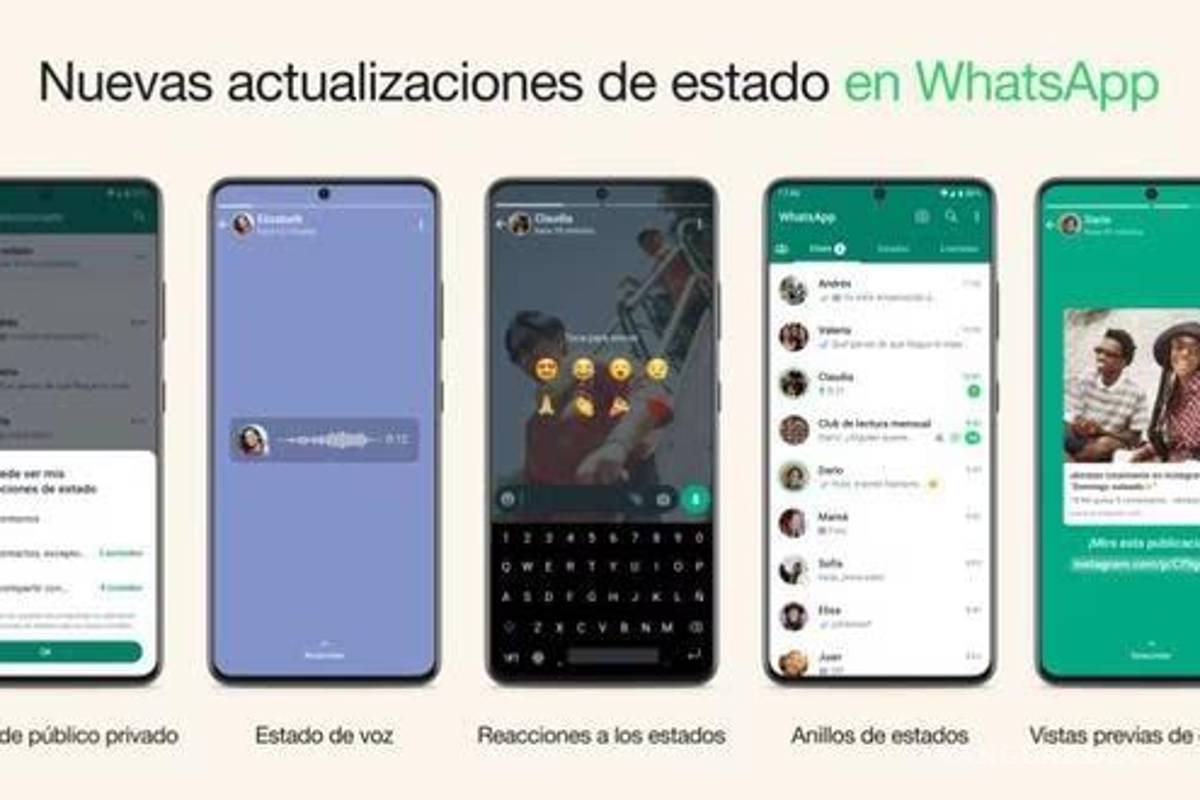 WhatsApp tendrá estados de voz