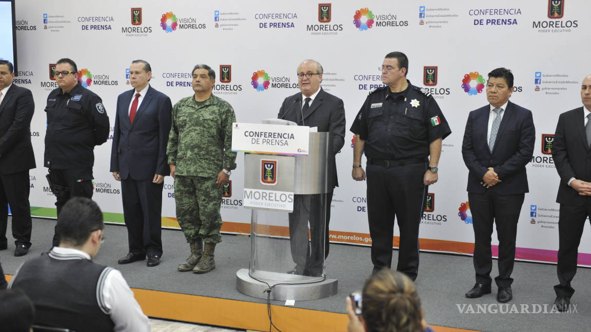 Graco Ramírez asume control de seguridad en Cuernavaca