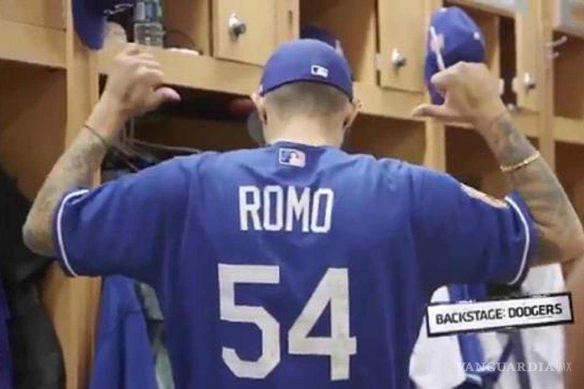 $!Sergio Romo portó por primera vez la casaca de Dodgers