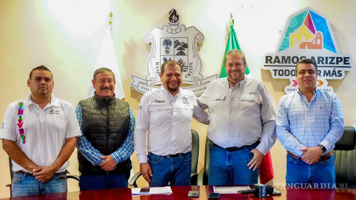 Ramos Arizpe crea Dirección de Transporte y Movilidad para modernizar el servicio público