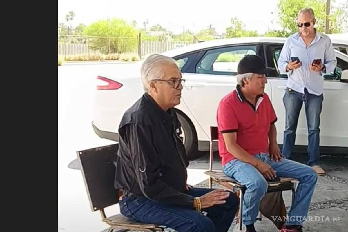 Gobierno de Coahuila gestiona pensiones y seguridad para obreros de AHMSA en plantón