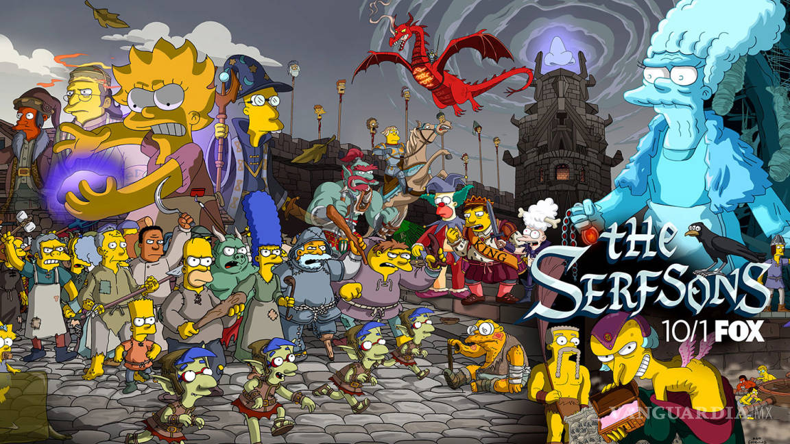 'Los Simpson' parodian 'Game Of Thrones' en su temporada 29