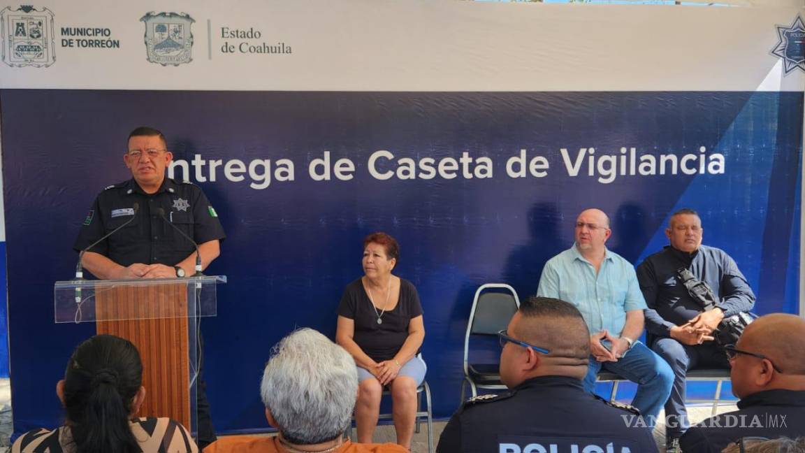 Reinauguran en Torreón caseta de policía de la colonia Moderna