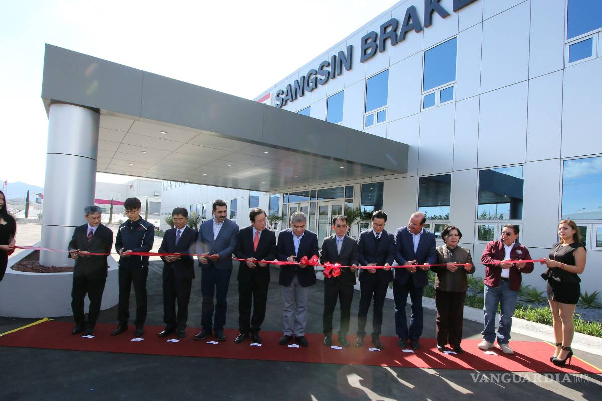 Invierte 70 millones de dólares en Coahuila, Sangsin Brake México