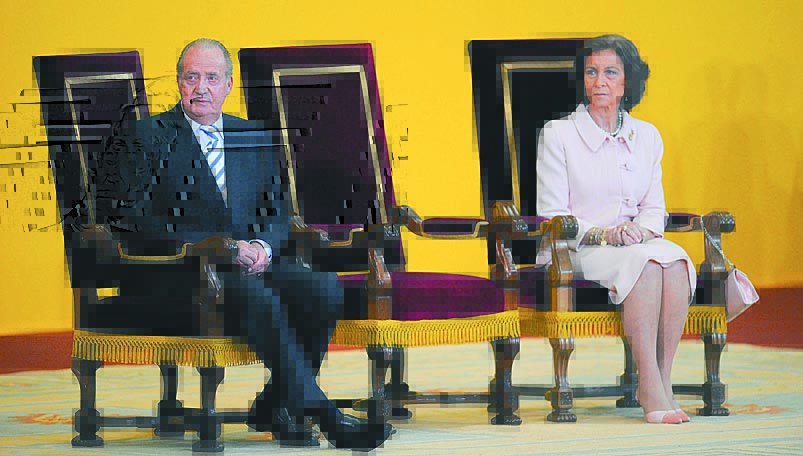 Reyes eméritos de España juntos en público, por cortesía