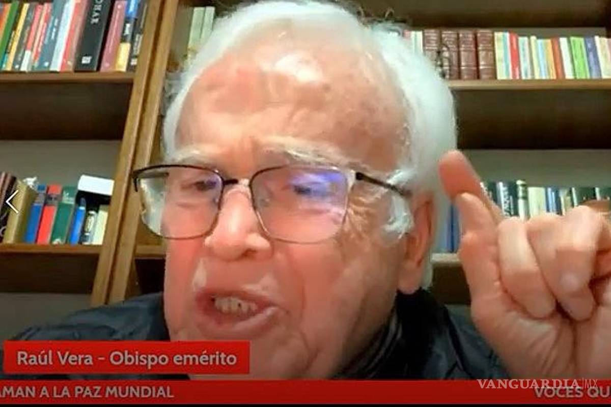 $!Fray Raúl Vera López denunció durante un webinar que Donald Trump mantiene una política de presión y amenazas.