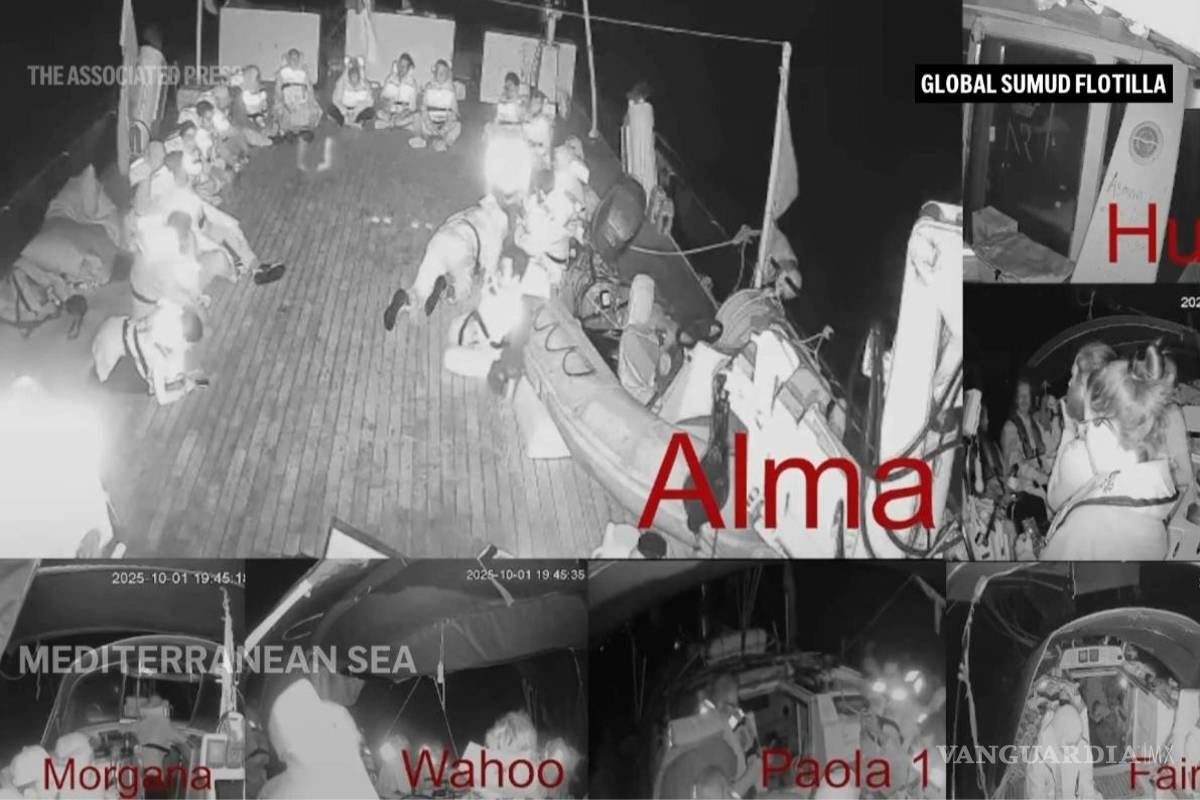 Así fue la detención de Greta Thunberg y tripulantes de la Flotilla Global Sumud por Israel