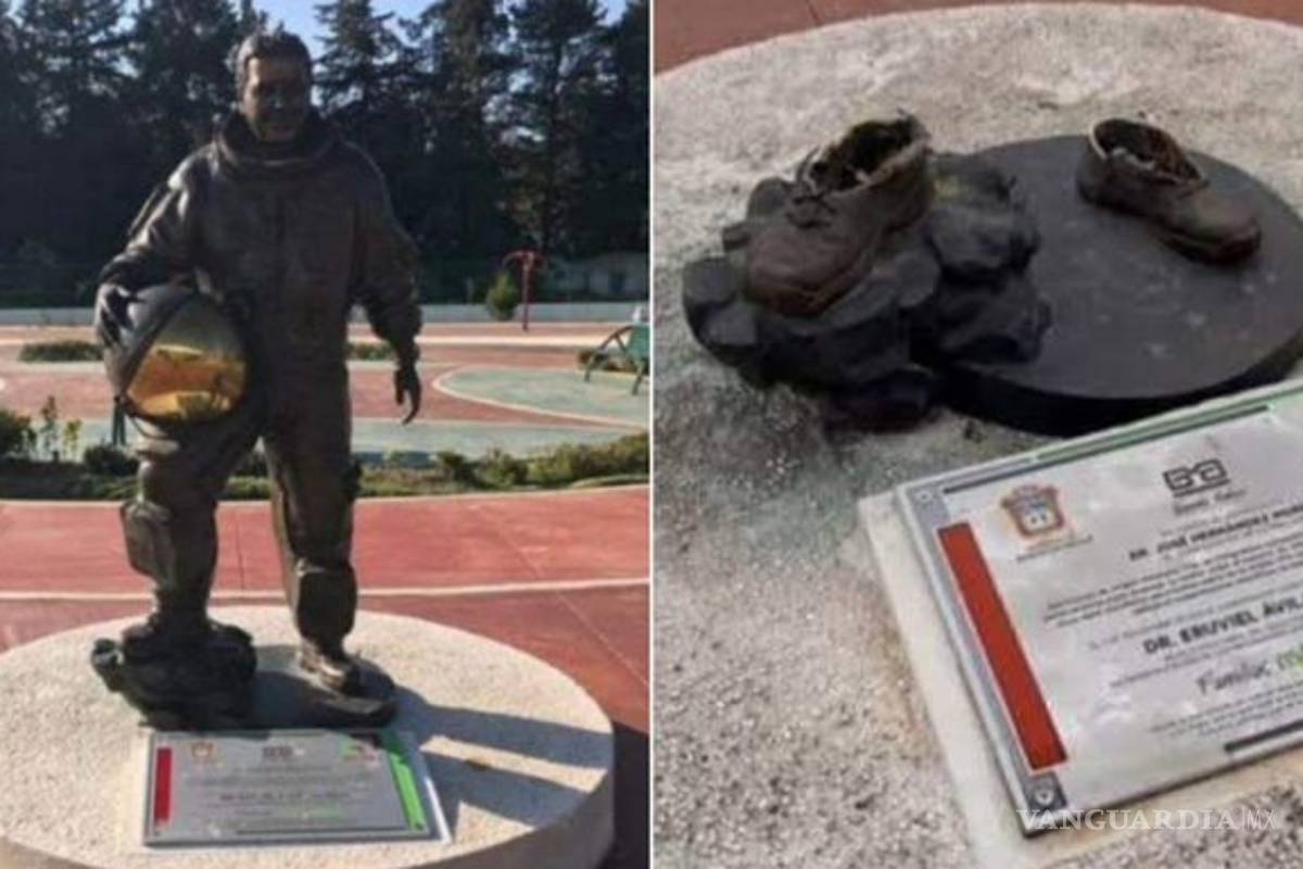 Robaron estatua del astronauta mexicano José Hernández, detienen a 3
