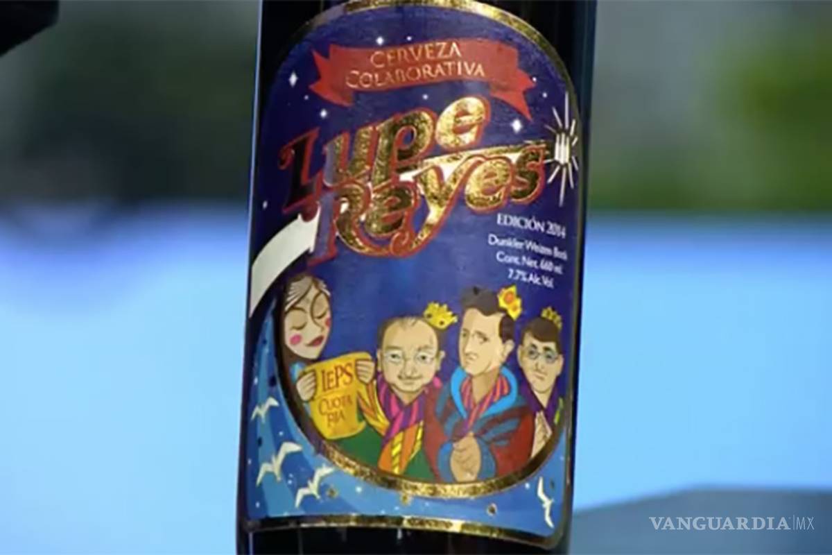 Empresa mexicana vende cerveza con toques navideños y electorales