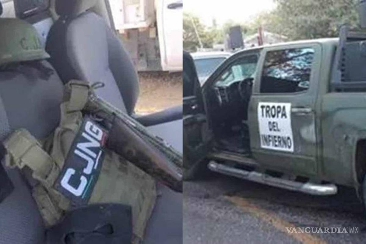 'Tropa del Infierno' del CDN le declara la guerra a 'El Mencho' y su Cártel Jalisco Nueva Generación... anuncian el 'Operativo Néctar Lima'