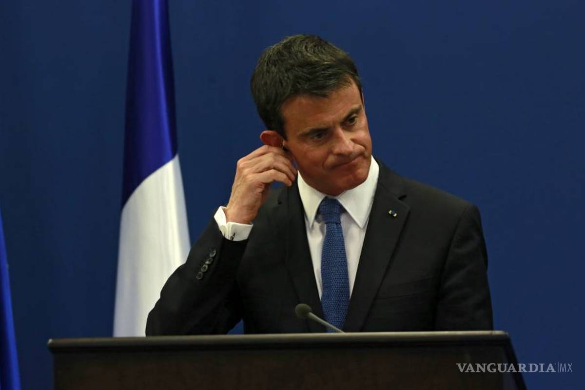 Acusa Valls a los huelguistas de atacar los intereses económicos de Francia