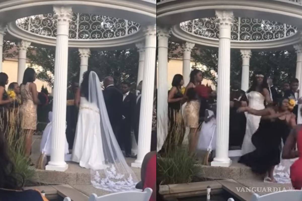 “¡Aquí tengo a tu bebé!”: Amante embarazada interrumpe boda